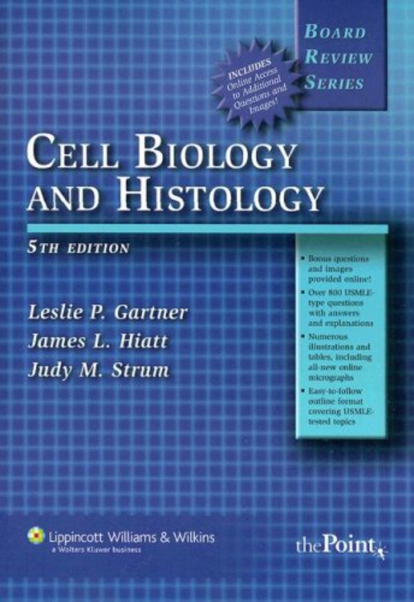 Brs Cell Biology And Histology Board Review Series